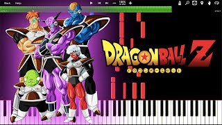 Ginyu Tokusentai Song - Dragon Ball Z OST (Piano Tutorial) [Synthesia] chords