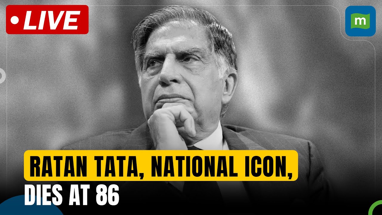 Ratan Tata Passes Away Live | Ratan Tata Dies At 86 | Ratan Tata News ...