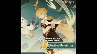 If Aether is suppose to be the canon mc then why give the option of choosing Lumine😭