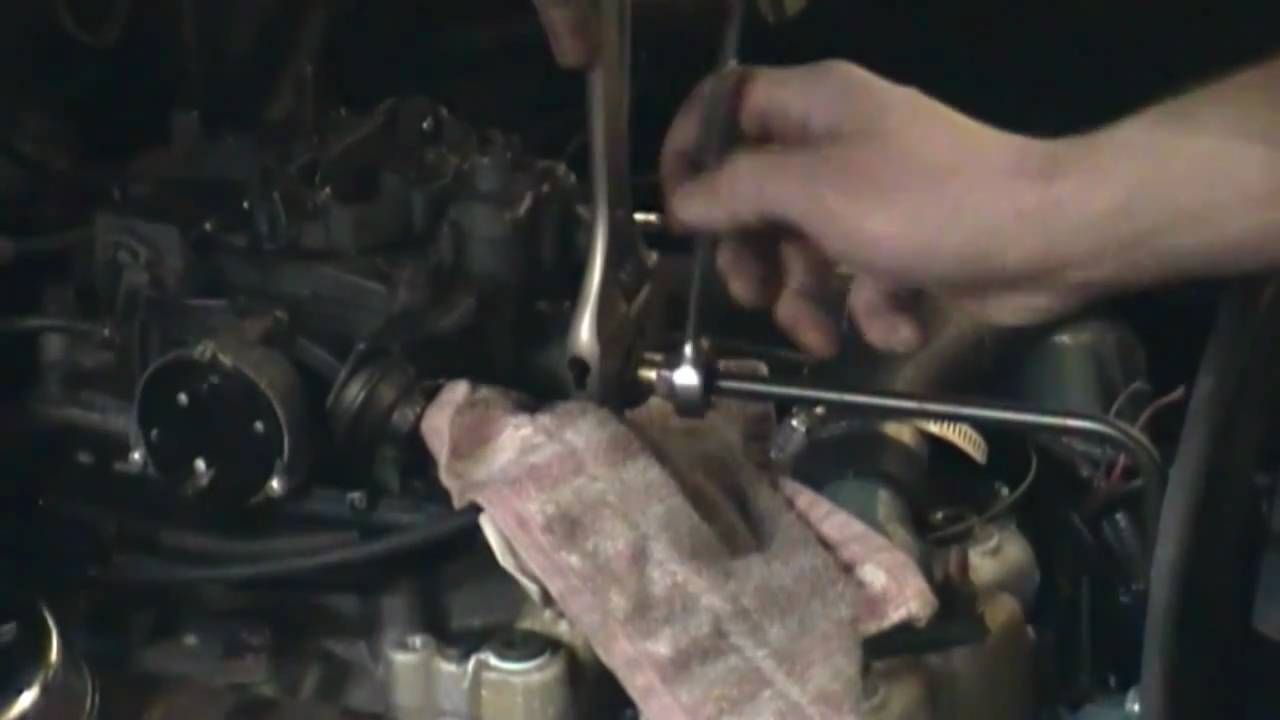 How to replace a fuel filter on a Rochester Quadrajet 4 ... inline fuel filter replacement 