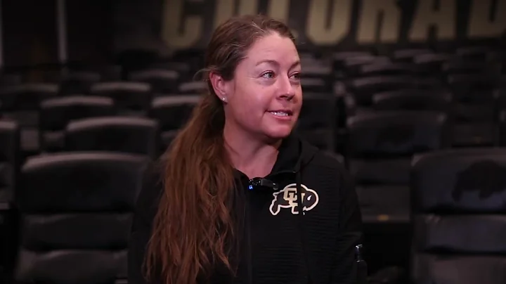 MJ and Assistant Track Coach Lindsey Malone talk A...