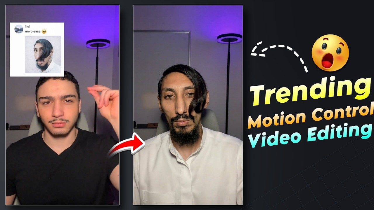 Trending Character Swipe Motion Control Video Editing Tutorial - FREE ...