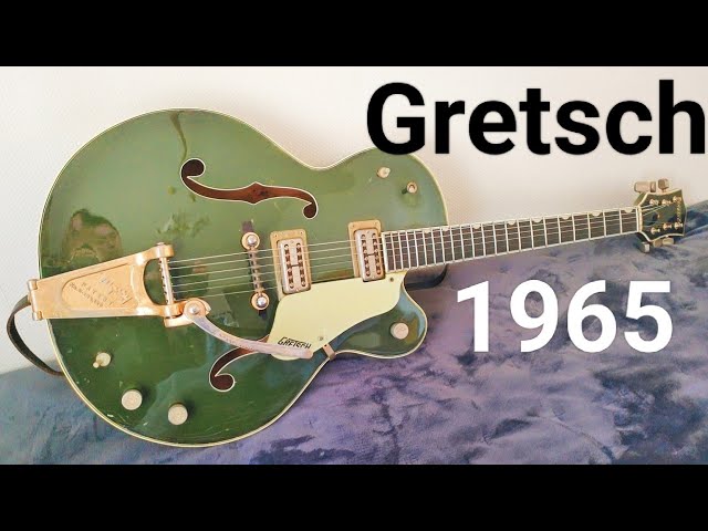 ヴィンテージグレッチ買いに行く(Cadillac Green) - YouTube 極美品