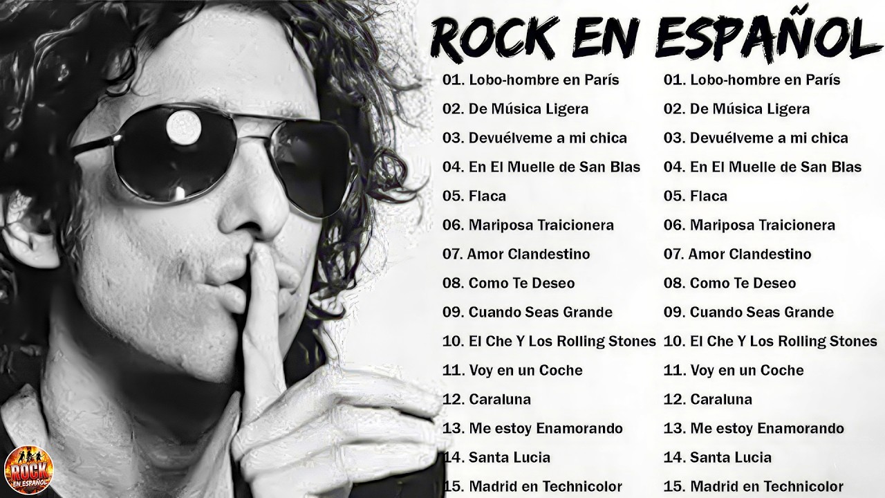 Mana, Soda Stereo, Enanitos verdes, Prisioneros, Hombres G EXITOS Clasicos Del Rock En Español