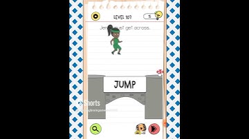 BRAIN TEST 4 #NEWLEVELS 107 #Jenny must get across