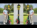 How to make Balloon Lamp Post (balloon street post)