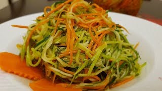 НЕРЕАЛЬНО ВКУСНЫЙ САЛАТ ИЗ КАБАЧКОВ//ТАЛИЯ ИСЧЕЗНЕТ НА ГЛАЗАХ//ЕШЬ И ХУДЕЙ!!!