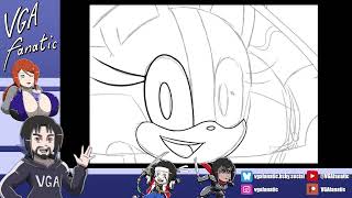 VGAfanatic Draws Sticks the Badger (Sonic the Hedgehog)