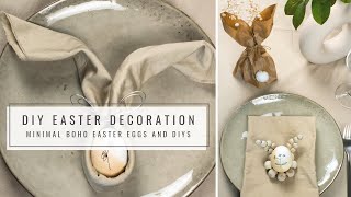 Decoration for easter eggs | Boho Easter Table Accessories | Natural egg Coloring | Plate styling