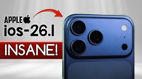 iOS 26.1 Fixes iPhone’s Annoying Problem -Disable the Lock Screen Camera Swipe !!