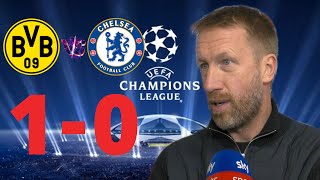 Graham Potter post-match interview after Dortmund 1-0 Chelsea