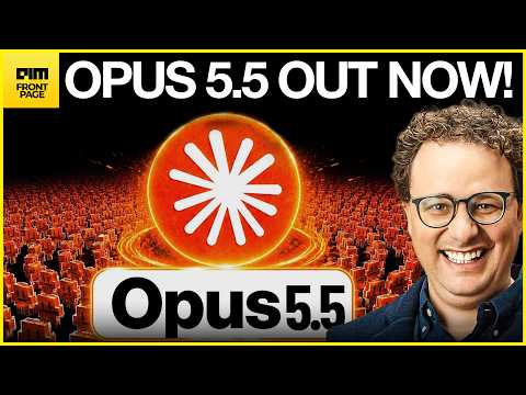 Video thumbnail: BREAKING: Anthropic's Opus 5.5 Migrated 680,000 Lines of Code in One Day and Costs Half of Opus 5