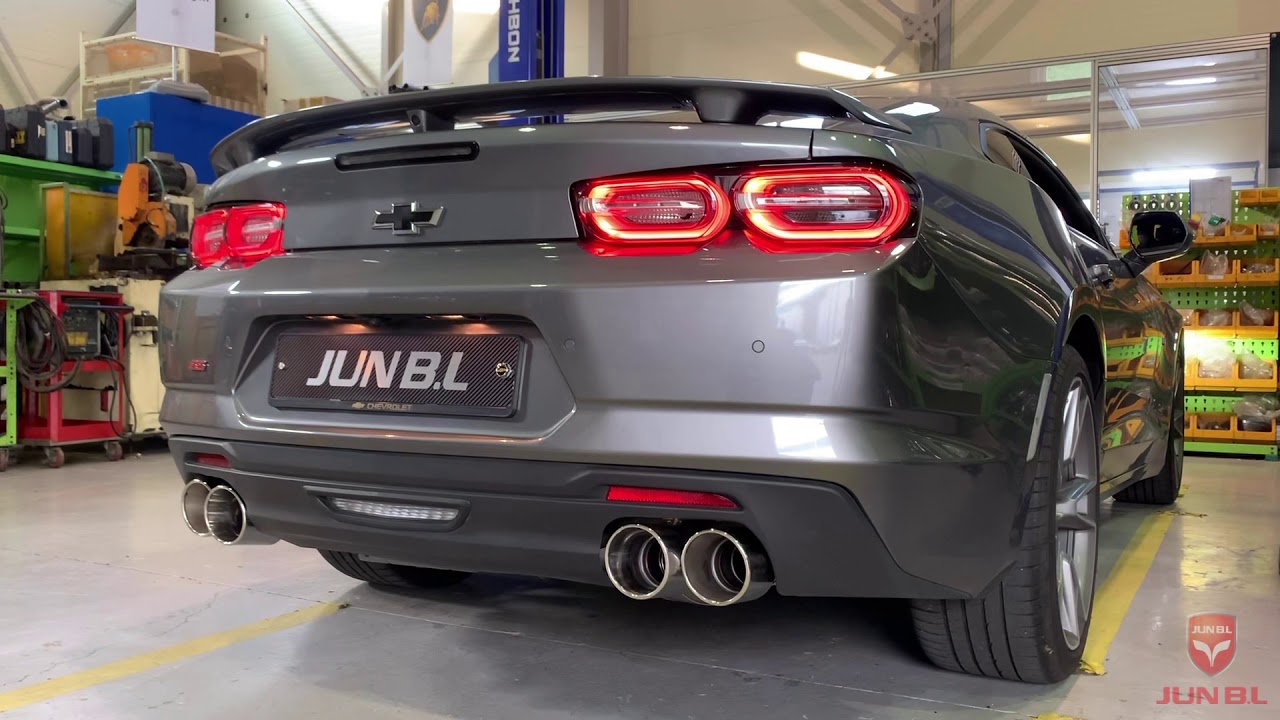 Chevrolet Camaro SS JUN.B.L Exhaust Sound YouTube