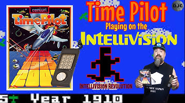 INTELLIVISION - Time Pilot - Homebrew game just like the ARCADE!