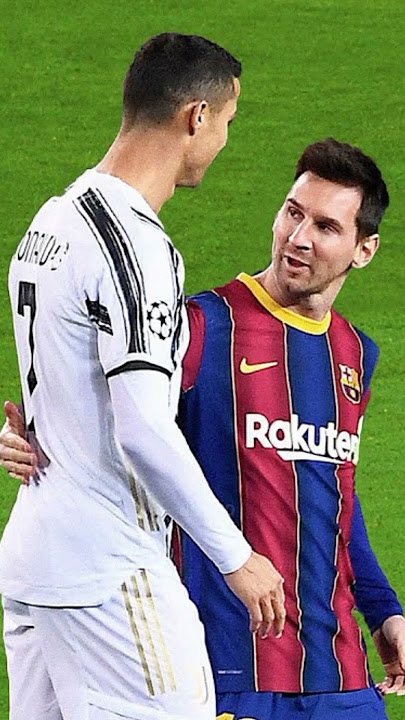 Ronaldo ~Messi friendship 💕