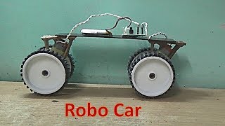 How to make Stair Climbing robot at home-3 simple design