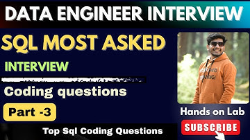 3. Top SQL Interview Questions & Answers for Data Engineers