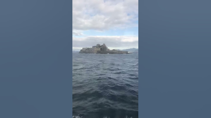 「GUNKANJIMA」Battleship Island is in Nagasaki Japan 軍艦島