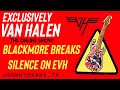 Ritchie Blackmore Breaks Silence on Eddie Van Halen: Humble, Misunderstood, Legendary