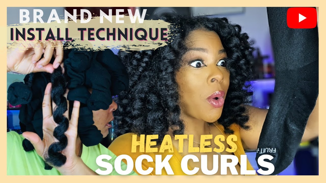 SOCK CURLS on Natural Hair | I thought everyone knew this!!!! - thptnganamst.edu.vn