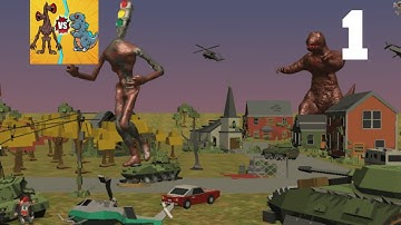 Siren Head vs Godzilla - Gameplay walkthrough part 1(Android)