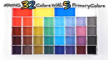 Making 32 Colors with Only 5 Primary Colors