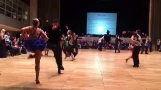 BADC 2015: Prechamp Latin Jive, Quarter final