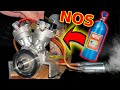 Model Motorcycle Engine gets Nitrous Oxide