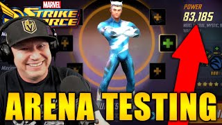 83k QUICKSILVER AMAZING IN ARENA? - MARVEL Strike Force - MSF