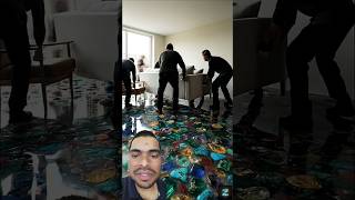 oddlysatisfying satisfying epoxyfloor epoxy qualityflooring epoxyflooring #cute #reels #shorts