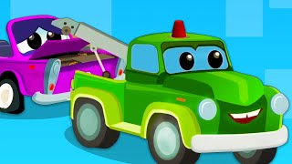 Tow Truck Song + More Learning Vehicle Rhymes for Kids