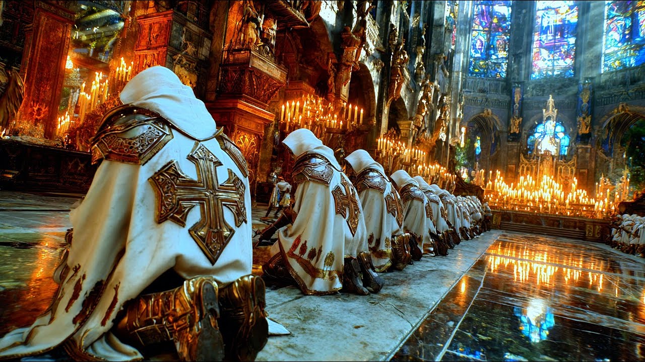 Gregorian Chants of the Templars | Battle Marches & Sacred Hymns of the ...