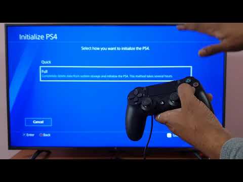 How to Reset PS4 (Play Station 4)