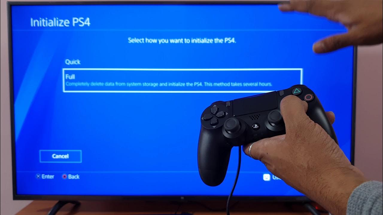 How to Factory your PS4 pro or PS4 before your Resell? - YouTube