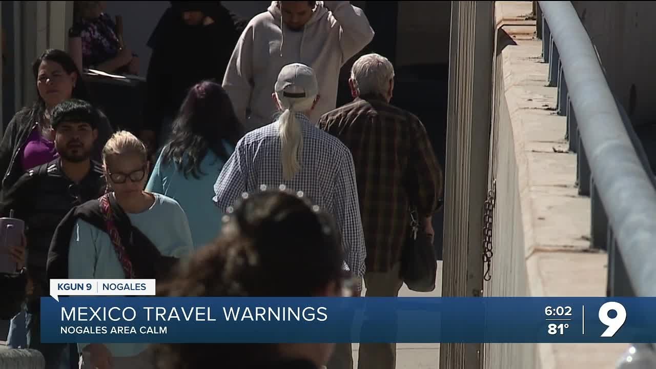 Cartel violence flares in Mexico but Nogales stays calm