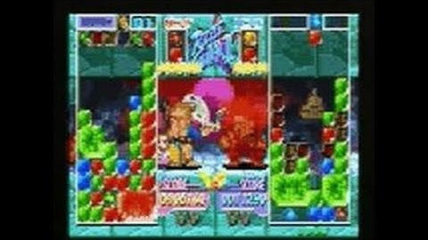 Super Puzzle Fighter II Turbo PlayStation Gameplay - Super