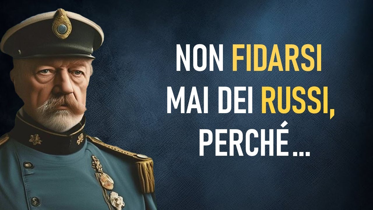 Citazioni di Otto von Bismarck che valgono molto in qesti periodi non tranquilli.