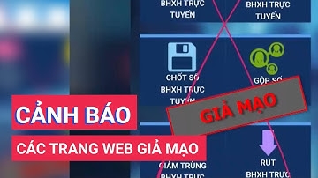 Cảnh báo giả mạo trang web để lừa đảo