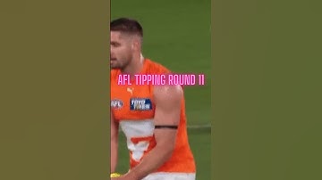 AFL Tips Round 11! #afl #australianfootball #sport #adelaidecrows #footy