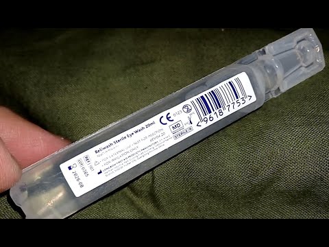 i MD Физраствор для промывки глаз Стерильно 20ml Saline solution Eye Wash Sterile Украина 20220610