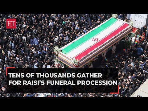 Ebrahim Raisi: Thousands on street in Tehran for Iran President's funeral procession Episode cover