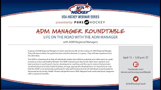 USA Hockey's Webinar Series - Ask the ADM Managers screenshot 4