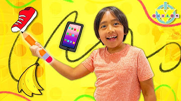 Draw Story Game with Ryan and Mom!!