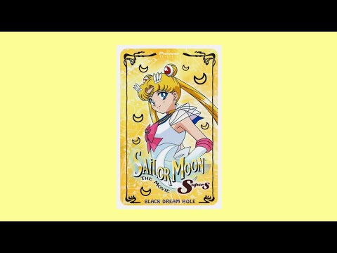 Sailor Moon SuperS The Movie Black Dream Hole VHS English Edited Version