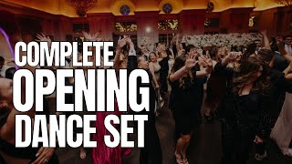 Super Fun Complete Opening Dance Set at a Wedding