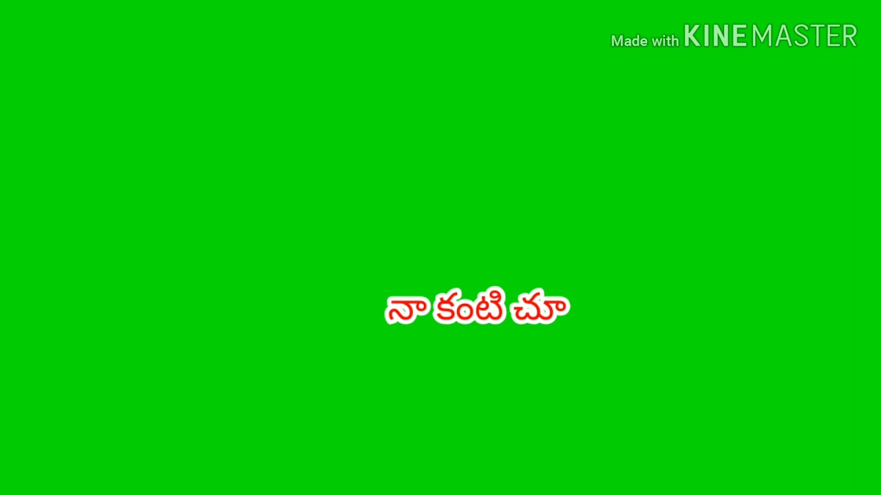 Green screen telugu songs YouTube