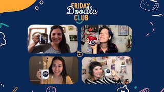 Friday Doodle Club - Art and Drawing Community - Ko-Fi Video