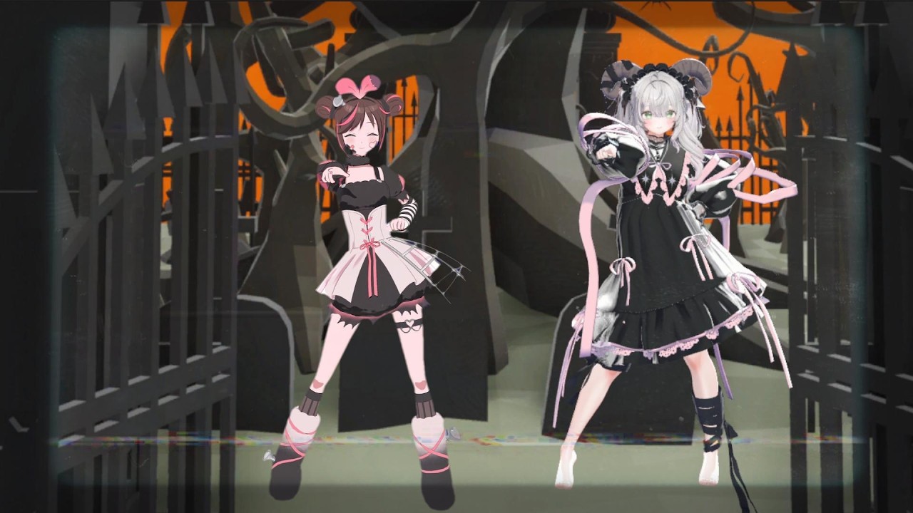 【#モンスターファクトリー 】キズナアイちゃんと踊ってみた Monster Factory KizunaAi & Meari 【ハロウィン】