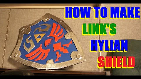 how to draw the hylian shield