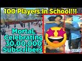 😍MortaL 3 Million Subscribers Special Meetup At School | MortaL 3M Special Party | Mamba, 8bitThug